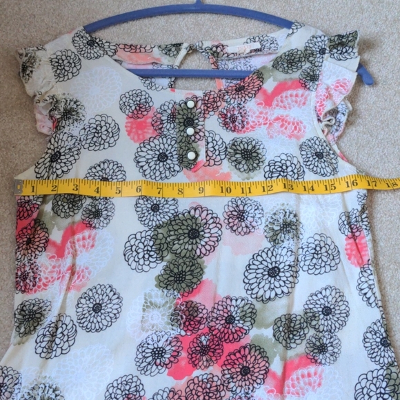 Tulle floral top - Picture 6 of 7